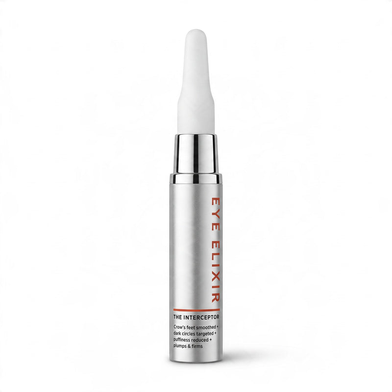 SKIN-RG Eye Elixir The Interceptor eye  repair serum on white background 10ml