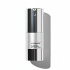 www.skin-rg.com Morning Petal day moisturiser in a silver and white pump bottle with 6 peptide complex for lifting, firming, and a timeless look.