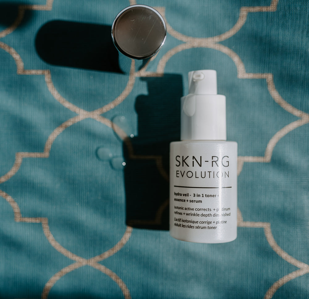 Hydra Veil primer, serum and gel toner in 1 product by skin-rg skincare