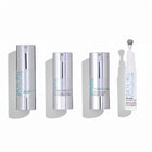 Set of skincare products with 'SKIN-RG Evolution' branding on a white background