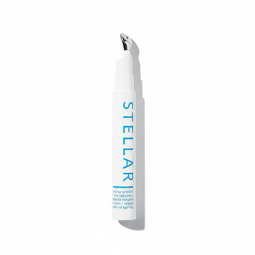 Stellar Super Serum line and wrinkle reduction flat lay by SKIN-RG