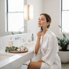 Gua Sha Tool And De Age Neck jowl and decollette treatment oil by Skin-rg