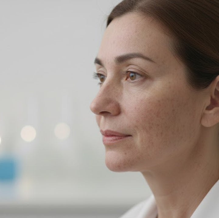 how to tackle hyperpigmentation with Exosome signaling and biomimetic science with Skin-rg