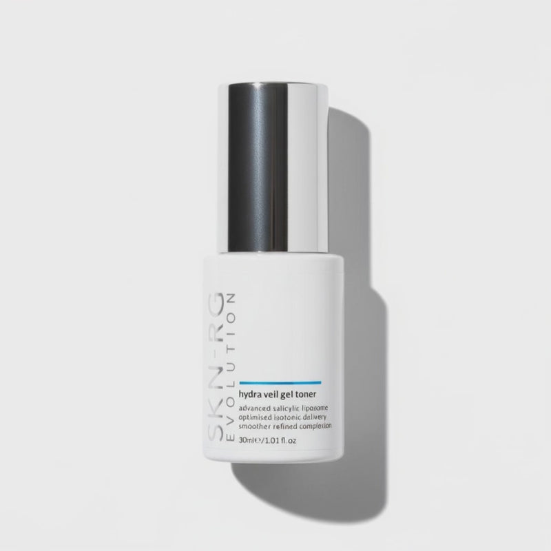 Hydra Veil Gel Toner Primer and Serum in one Video with Veil passing over it and being removed. Isotonic Gel Toner Best Wedding Serum by Skin-rg 30ml