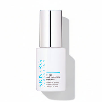 SKIN-RG Evolution DE AGE Neck & Décolleté Treatment skincare bottle on a white background