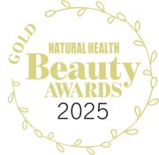 Pro Oil and Pro Serum Concentrate award badge 2025 Natural Health- www.skin-rg.com