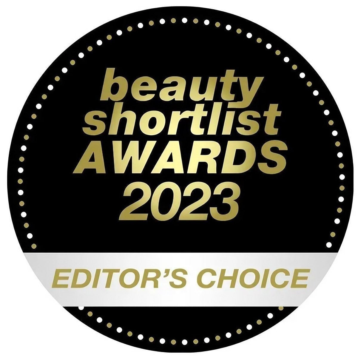 www.skin-rg.com Beauty Shortlist Awards 2023 Editor's Choice badge