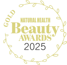 www.skin-rg.com Gold award for Natural Health Beauty Awards 2025