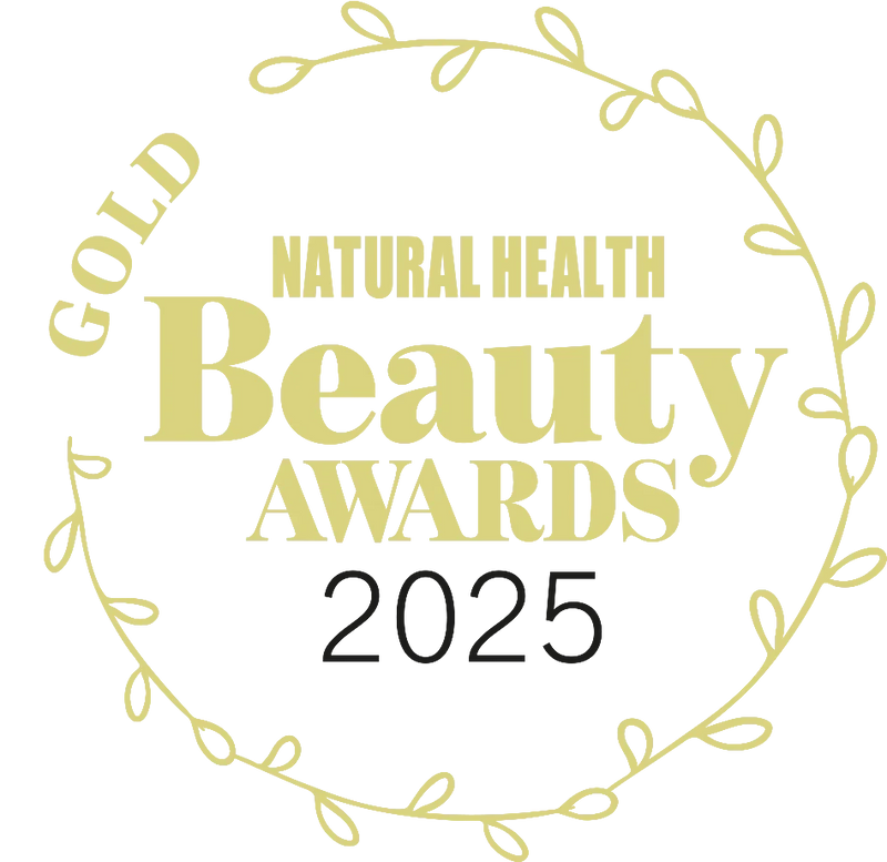 www.skin-rg.com Gold award for Natural Health Beauty Awards 2025