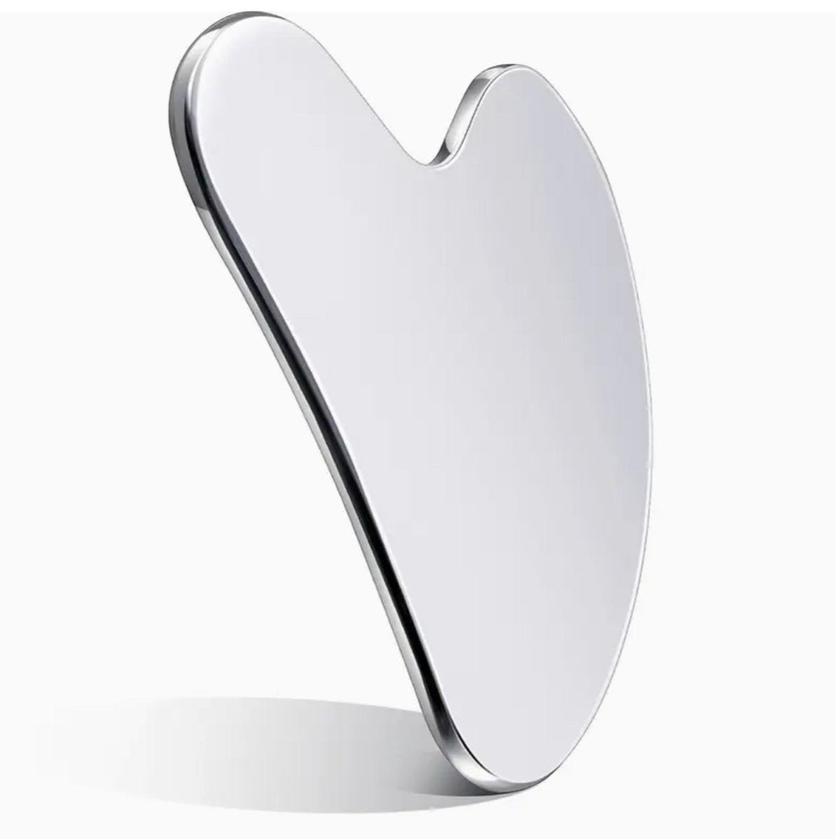 www.skin-rg.com Kinetic Architect stainless steel gua sha tool for face sculpting and lifting.